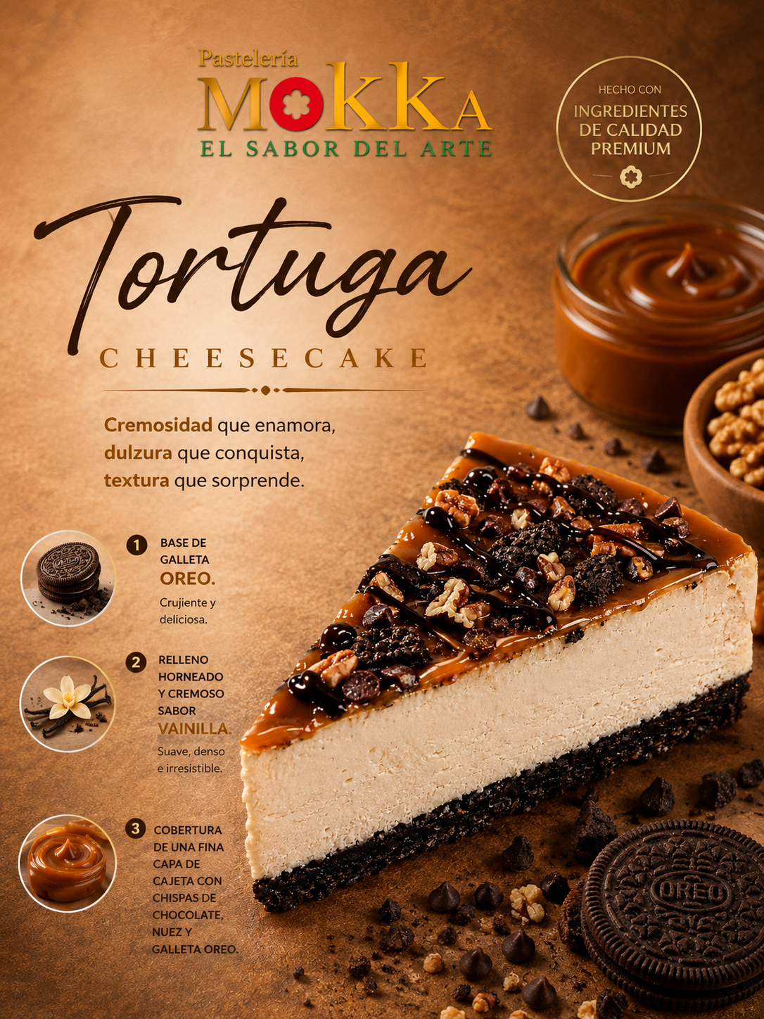 Rebanada de pastel Tortuga